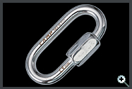 Camp 10 mm Oval Quick Link . Galvanized