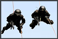 Tactical Rappelling